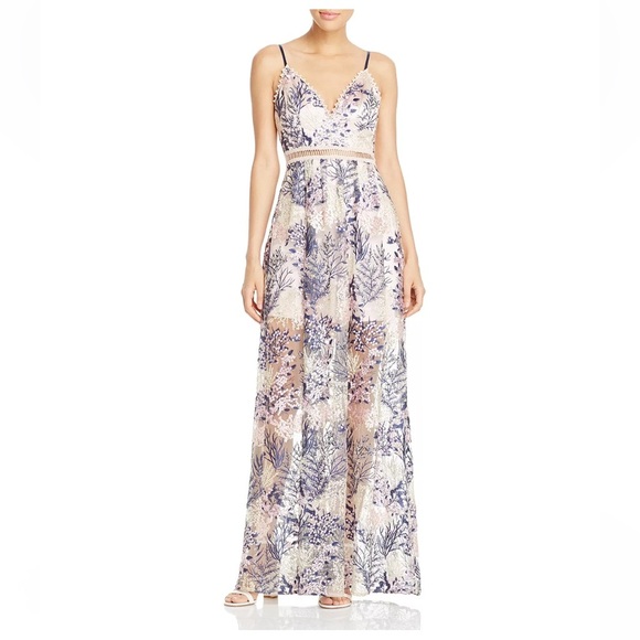 Aqua Dresses & Skirts - AQUA x Maddie & Tae Embellished Maxi Dress Women Small Wedding Guest Prom Party
